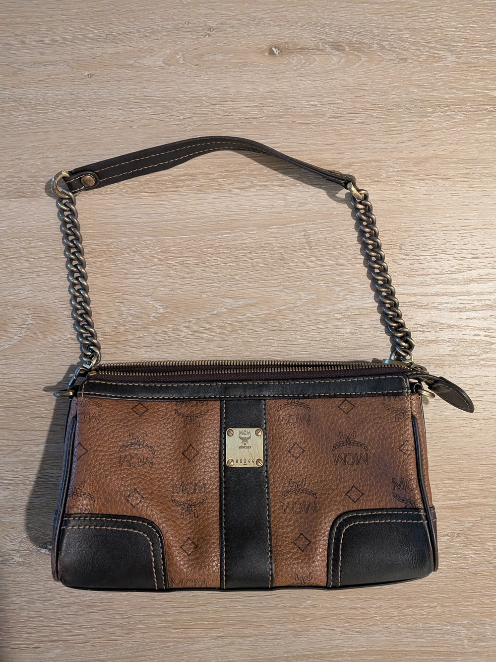 MCM Visetos Shoulder Bag